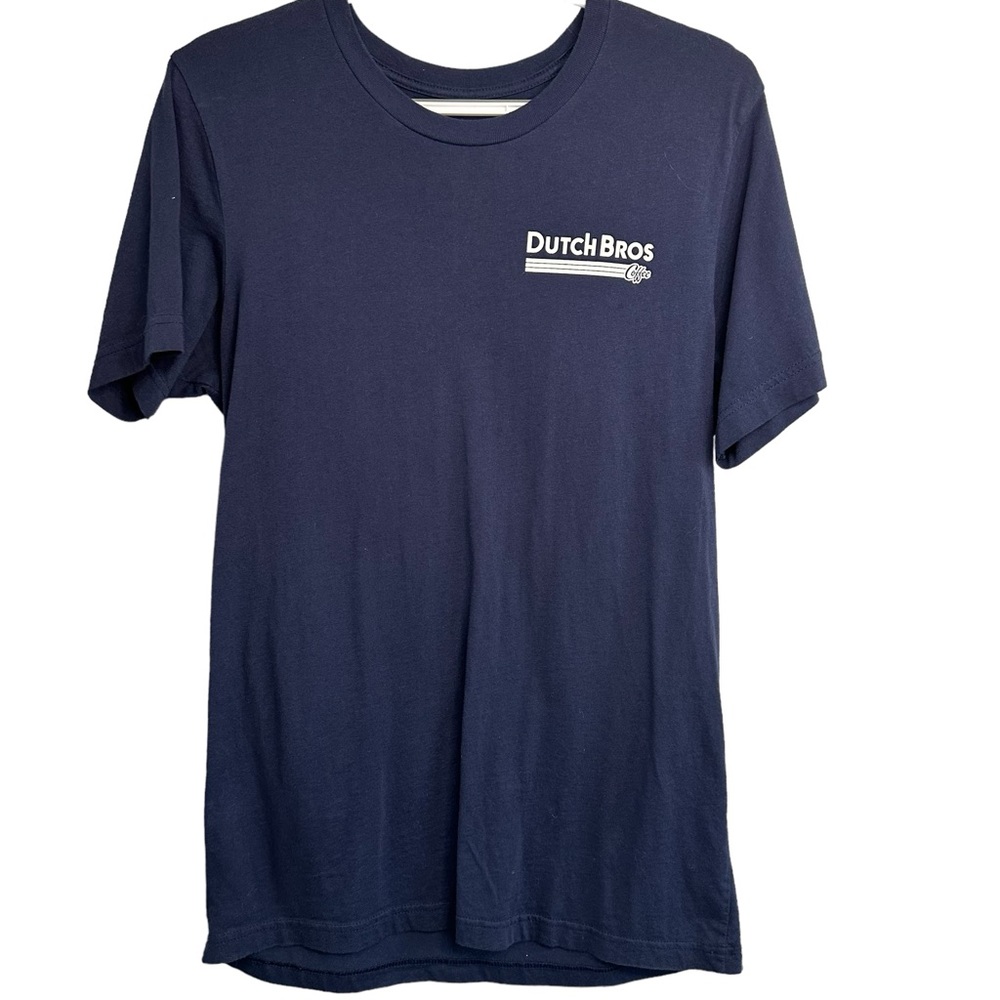 Unisex Dutch Bros Classic Vintage Navy T-Shirt SMALL+Medium/Large Crewneck 1992